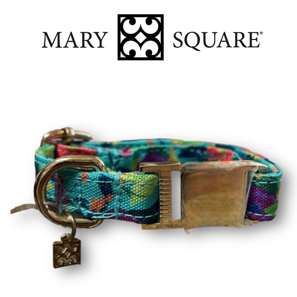 Mary Square Nantucket Dog Collar